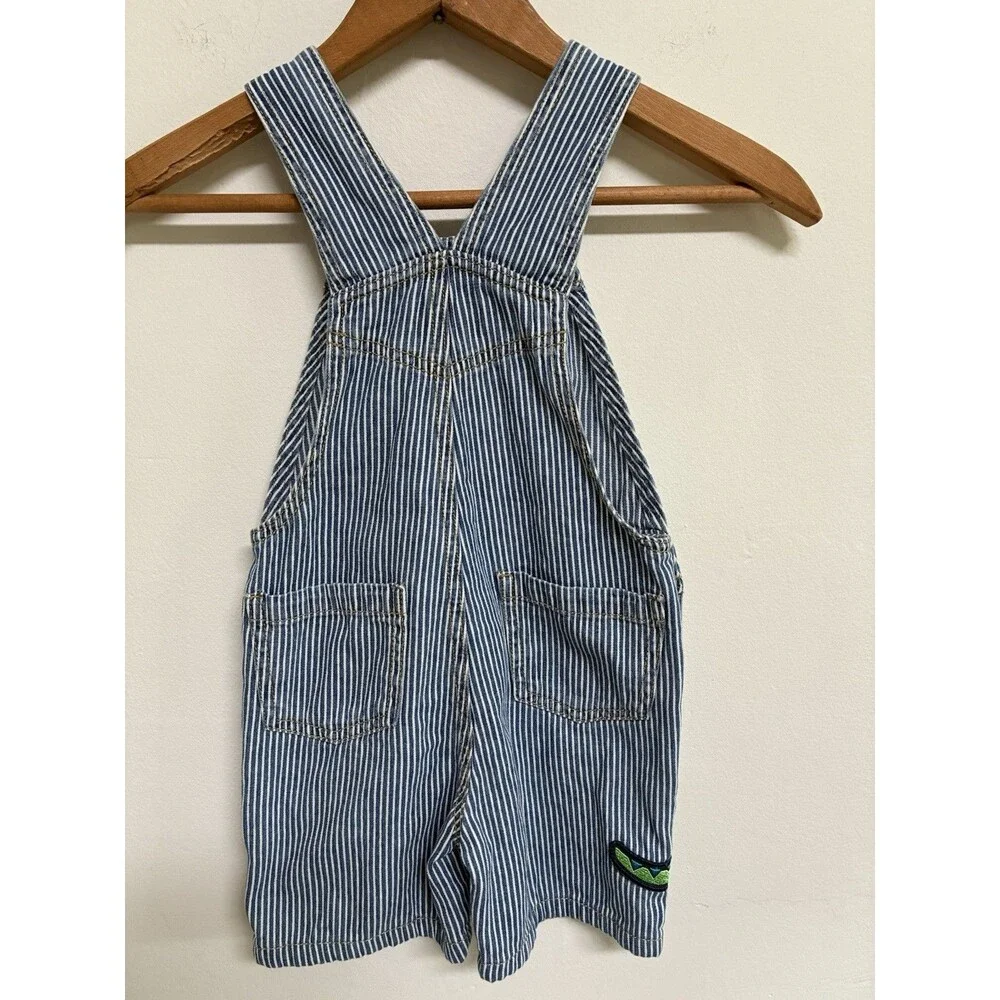 The Children Place Baby Dinosaur Theme Overalls - Size 3T
